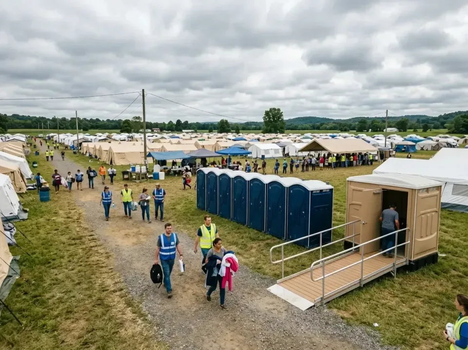 disaster-relief-camp-restrooms-010 — frequently asked questions, Dumpster & Portable Bathrooms Rental in Lemont, IL